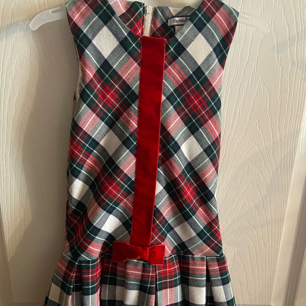Christmas plaid dress